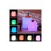 Cub taburet LED RGB, control telecomanda, IP65,